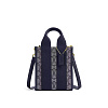Сумка Coach мини тоут (Gold/Navy/Midnight Navy)